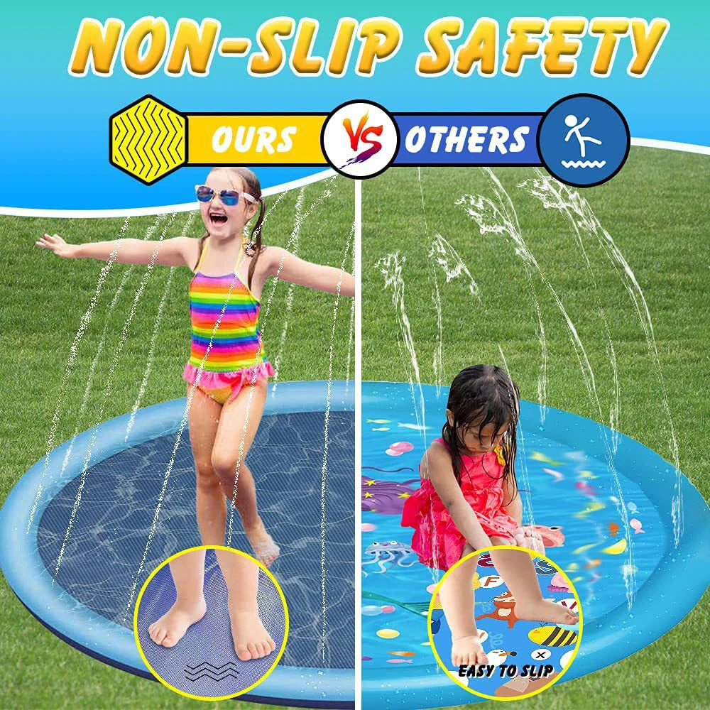 Summertime Outdoor Bath & Water Fountain(Fun for Pets & Kids)(100/170Cm)