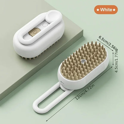 Steam Spray Electric Pet Brush(For Hair Removal)