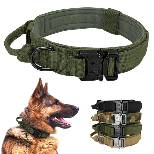 Military Tactical EZ Clip Dog Collar(Durable)